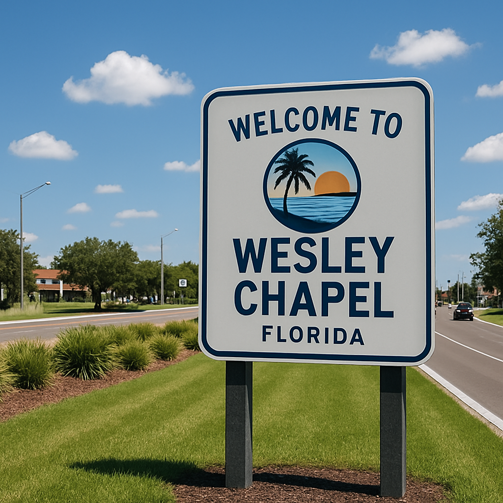 Show an image of Wesley Chapel Florida