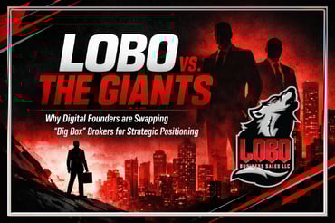 Lobo vs. The Giants: Why Digital Founders are Swapping "Big Box" Brokers for Strategic Positioning